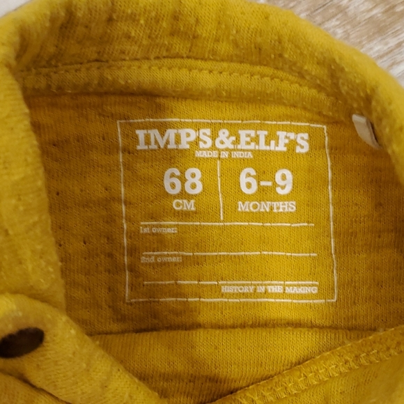 Imps&Elfs golden yellow sweater - Picture 3 of 4